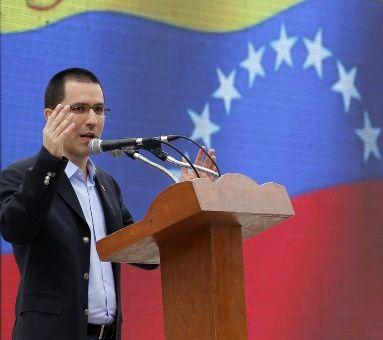 El Canciller venezolana Arreaza 