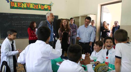 Acto de apertura de comedores escolares