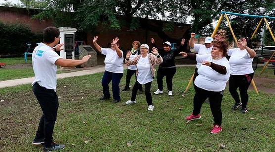 Actividad física en los CAPS