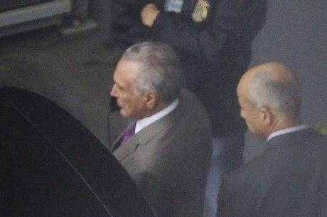 Temer sale de prisión