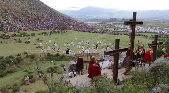 Pasión de Dios Hombre en Tafí del Valle 