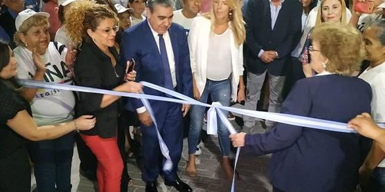 Alfaro inauguró obras