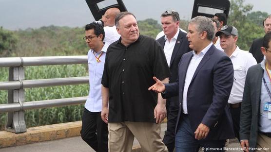 Pompeo en Cucuta el sabado