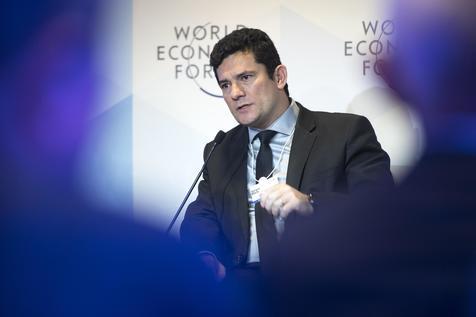 Sergio Moro, exjuez y actual ministro de Justicia de Brasil. (foto: ANSA)