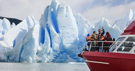 Los imponentes Campos de Hielo, en el sur de Chile (foto: Ansa)