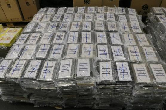 Cocaína procedente del puerto de Montevideo decomisada en Hamburgo