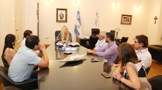 Rossana Chahla, recibió al presidente de la Sociedad Argentina de Cirugía de la Obesidad (SACO), Felipe Fiolo