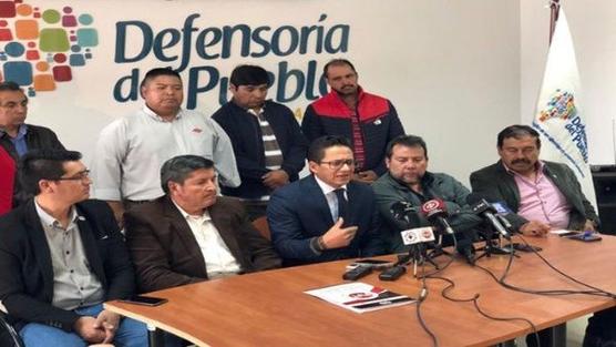 Colectivos de DDHH y la FUT entregaron un informe al Defensor del Pueblo, sobre los hechos ocurridos durante las manifestaciones