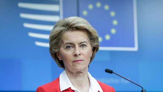 La presidenta de la UE Ursula von der Leyen 
