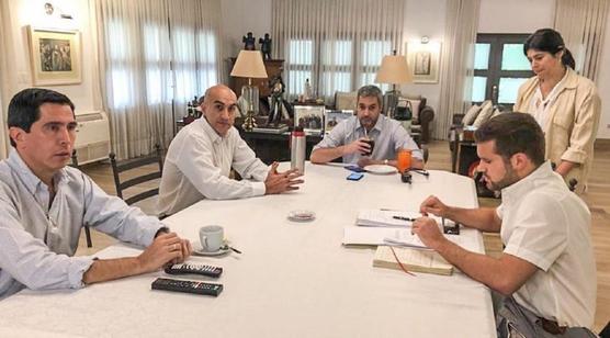 Presidente Abdo y sus ministros