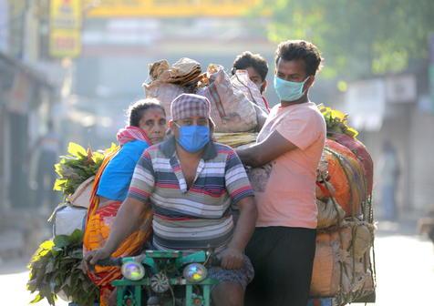 La pobreza los pone en peligro en Nueva Delhi