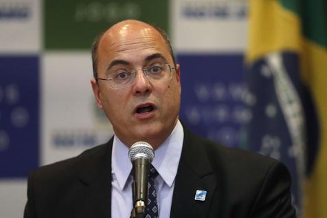 El gobernador de Río de Janeiro, Wilson Witzel (foto: ANSA)