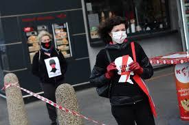 Protestas en Polonia y Cracovia