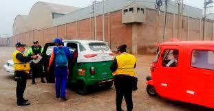 Mototaxis de Lima son vigilados ayer