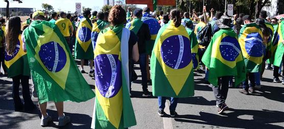 Los evangelicos militan a Bosonaro