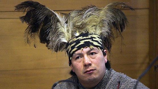 Lider mapuche Celestino Córdova