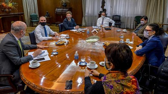 El equipo económico se volvió a reunir en el Palacio de Hacienda