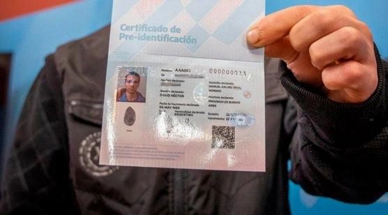 Certificado de Preidentificación (CPI) 