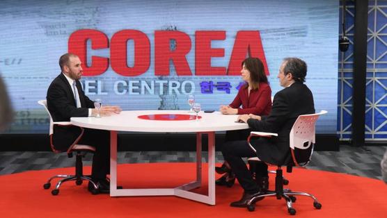 Martín Guzman en Corea del Centro