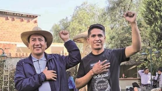 Andrónico Rodriguez y Freddy Mamani condución la Asamblea Legislativa de Bolivia