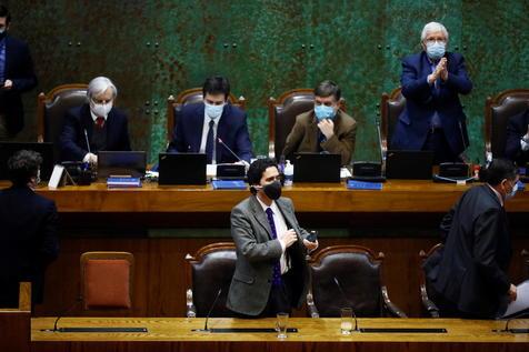 Doce diputados en Chile en cuarentena (foto: ANSA)