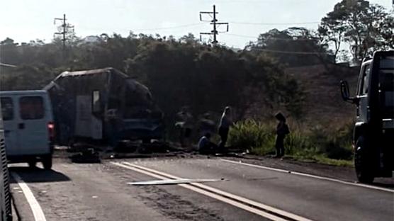 El choque fue frontal y la ruta estuvo cortada durante tres horas.