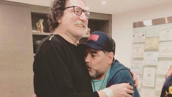 Diego junto a Charly