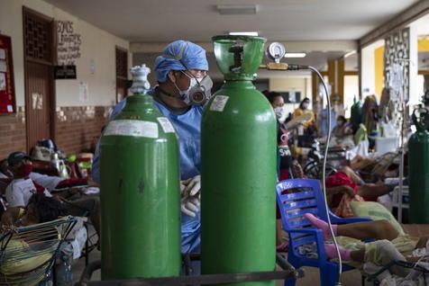 El exigeno en los hospitales se terminó