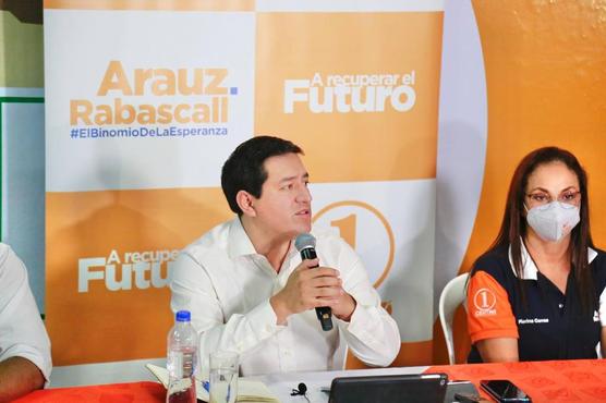 Arauz denuncia maniobras irregulares