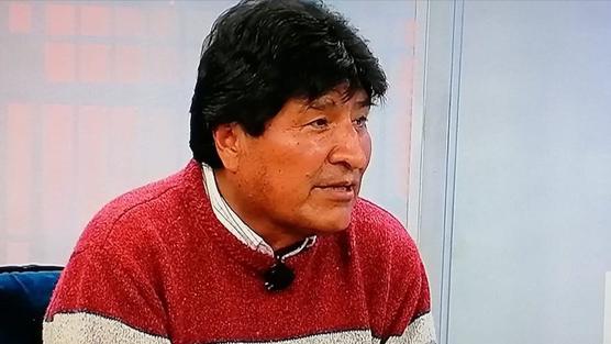 Evo Morales señala a la oposición política