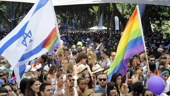 Orugullosa marcha en Tel Aviv