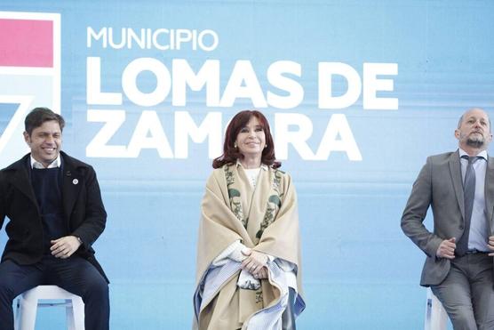 Cristina Kirchner participará en Lomas de Zamora de un plan basado en el programa "Qunita".. Imagen: NA