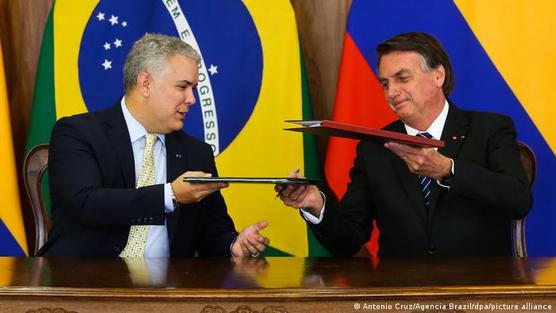 Duque y Bolsonaro en plena sintonía política