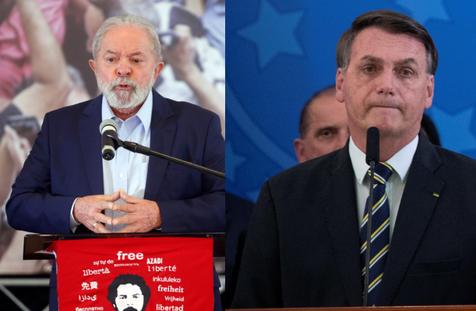 Lula da Silva y Jair Bolsonaro (foto: Ansa)