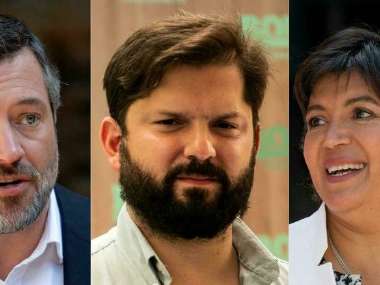 Sichel, Boric y Provoste