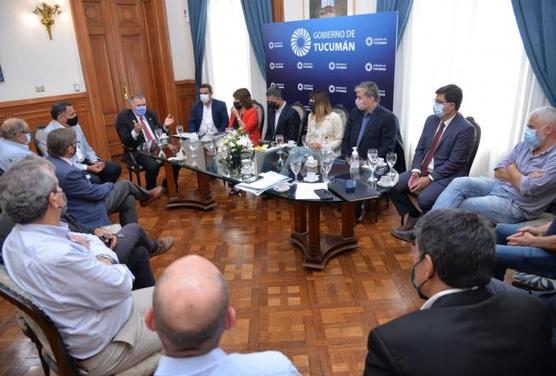 Jaldo en reunión de gabinete