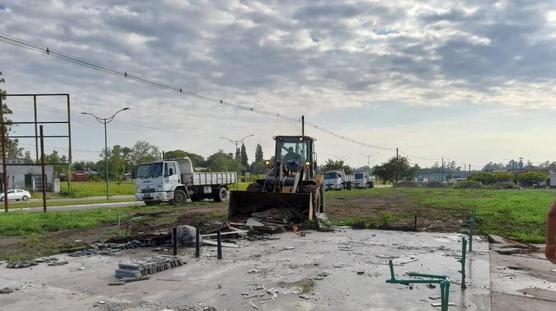 Obras en policlínica