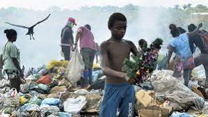 Niños con hambre en Brasil