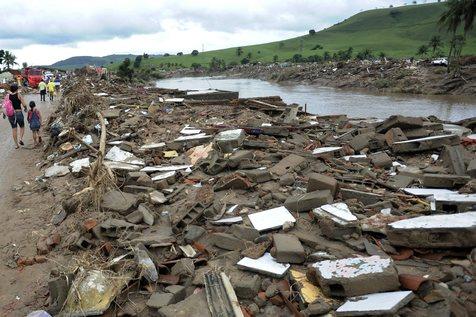 Desastre climático en el noreste de Brasil (foto: ANSA)