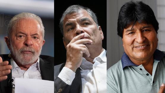  Lula, Correa, y Evo, entre los exmandatarios firmantes en el apoyo a Argentina