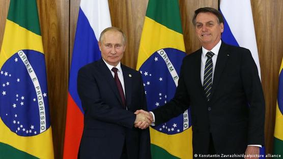 Bolsonaro busca la cercanía de Putin como estrategia electoral