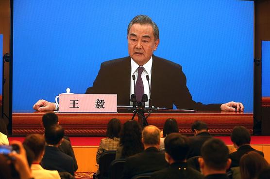 El ministro de Relaciones Exteriores de China, Wang Yi