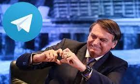 Bolsonaro y Telegram como preferida