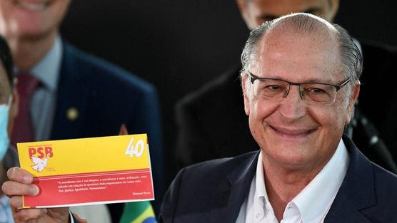  Geraldo Alckmin, exgobernador de San Pablo. Foto: AFP