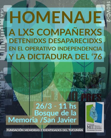 Acto homenaje