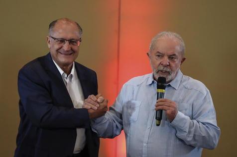 Lula y Alckmin. (foto: ANSA)