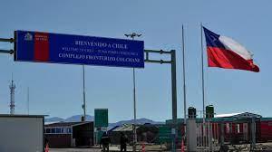 Aduana fronteriza en Colchane, Chile, cerca de Pisiga, Bolivia