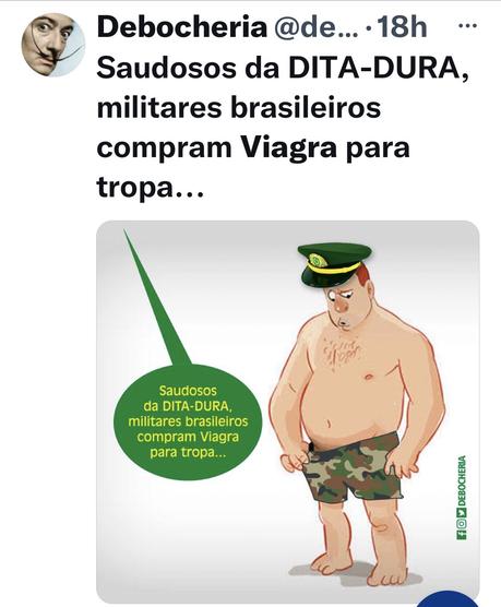 Las bromas sobre militares impotentes en Brasil
