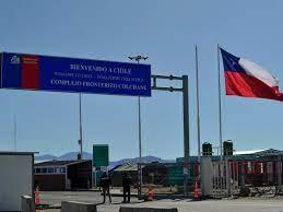 Aduana fronteriza en Colchane, Chile, cerca de Pisiga, Bolivia