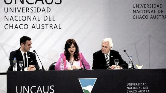 CFK disertantando